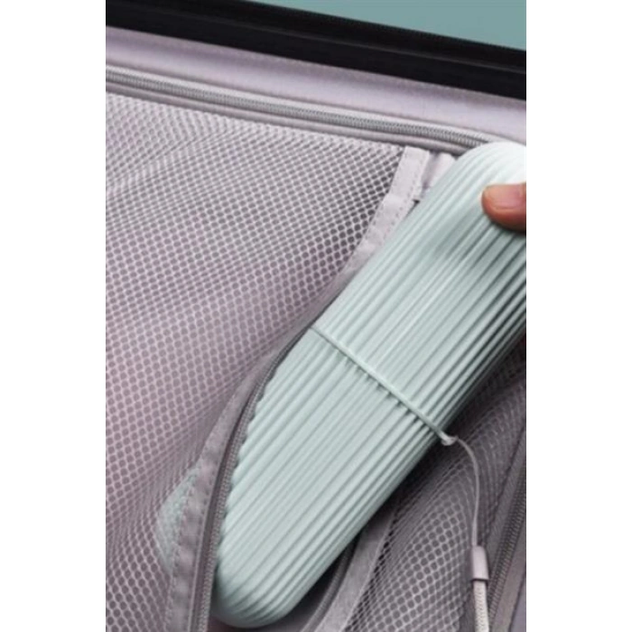 TUFEYO Seyahat Tipi Plastik Diş Fırçası Gözlük Kalem Fırça Erzak Saklama Kabı Düzenleme Kalemlik