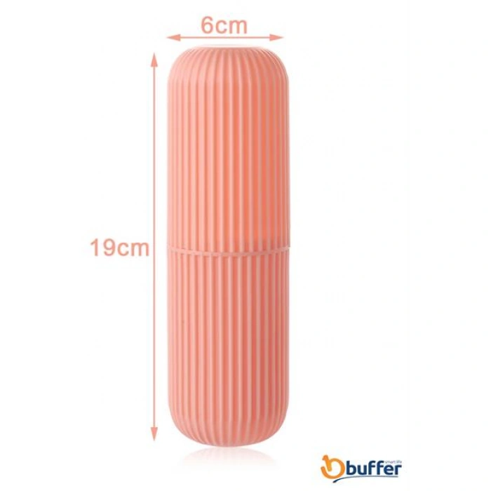 TUFEYO Seyahat Tipi Plastik Diş Fırçası Gözlük Kalem Fırça Erzak Saklama Kabı Düzenleme Kalemlik