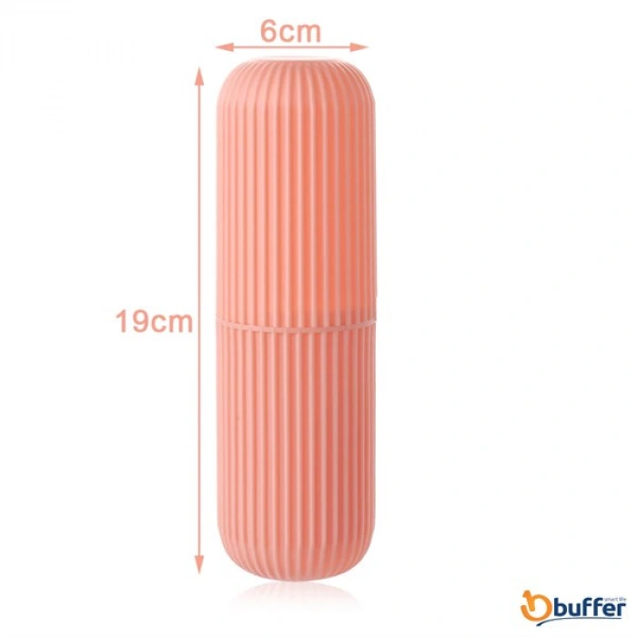 TUFEYO Seyahat Tipi Plastik Diş Fırçası Gözlük Kalem Fırça Erzak Saklama Kabı Düzenleme Kalemlik