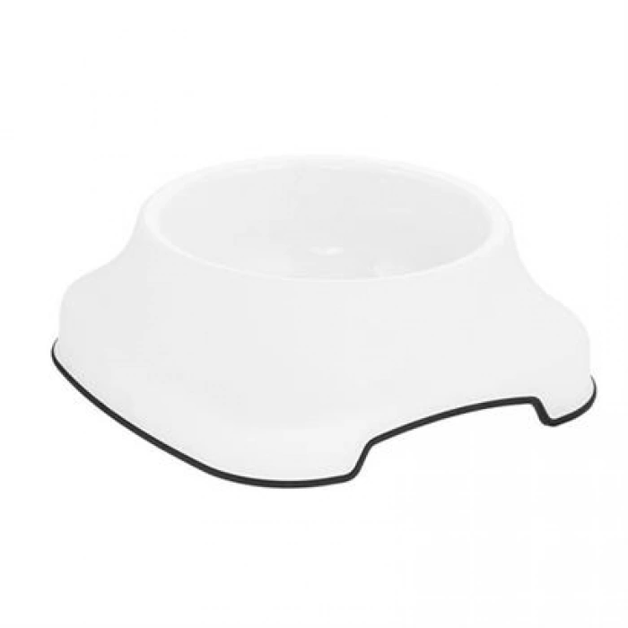 TUFEYO Silikon Kaydırmaz Taban Plastik Kedi ve Köpek Mama ve Su Kabı 2 L