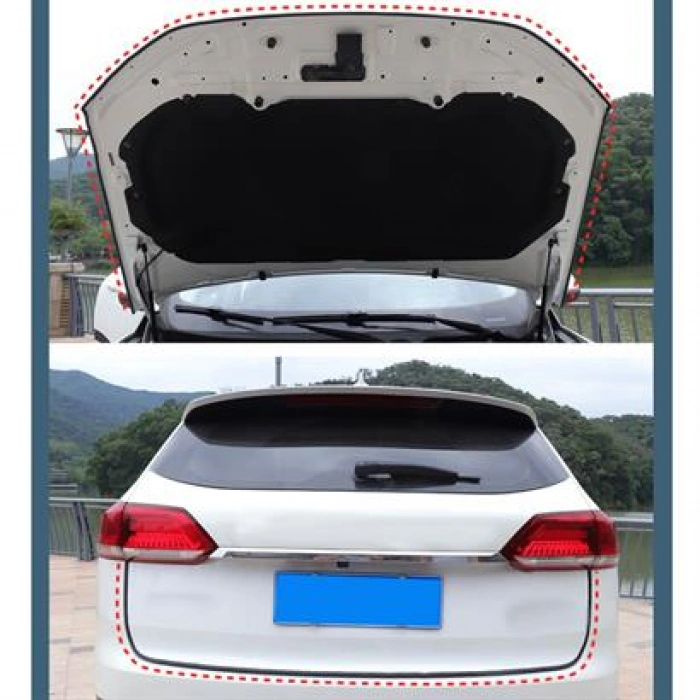 TUFEYO Silikonlu Araç Kapı Koruma Fitili Kapı Çarpma Çizik Önleyici Fitil 5 Metre 3M Bant