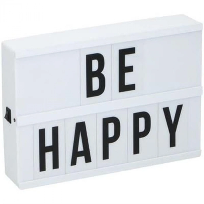 TUFEYO Sinematik Lightbox Dekorasyon Aydınlatma Aksesuarları (A5 Boyut)