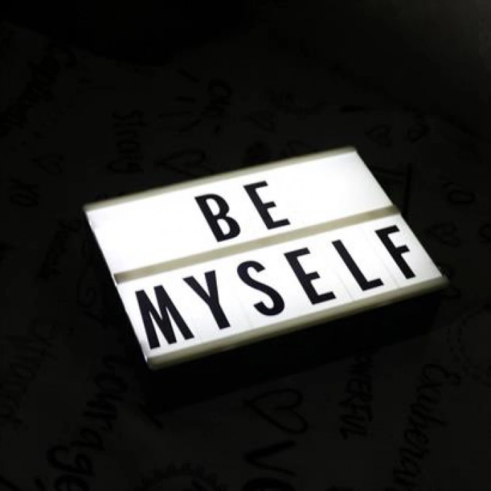 TUFEYO Sinematik Lightbox Dekorasyon Aydınlatma Aksesuarları (A5 Boyut)