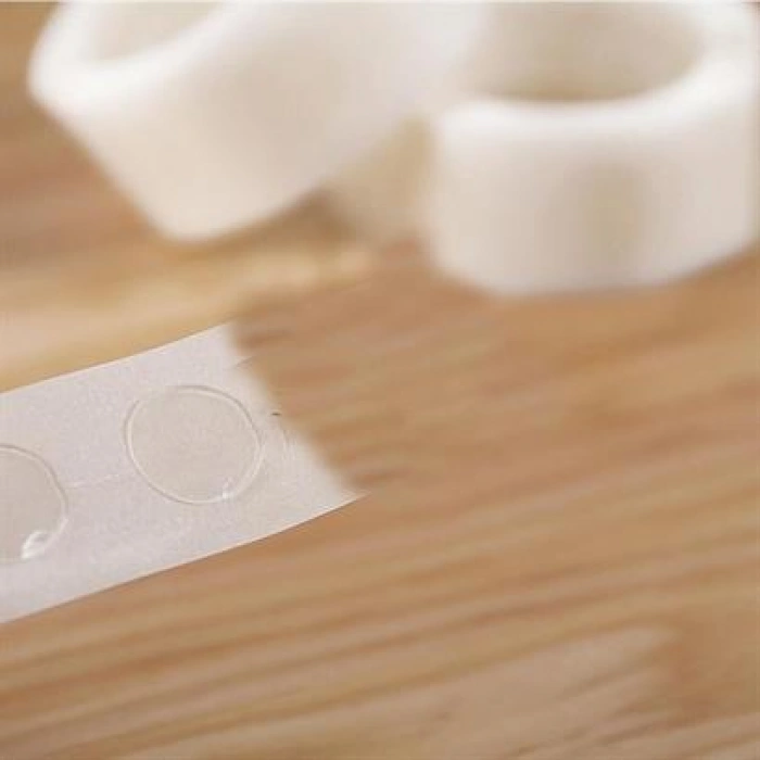 TUFEYO Sticker Damla Model Çift Taraflı Yapışkan Balon Yapıştırıcısı