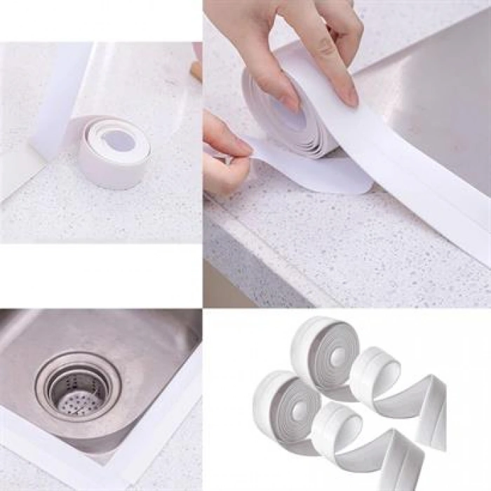 TUFEYO Su Sızdırmaz  Banyo Mutfak Lavabo Küvet İzolasyon Şerit Bant
