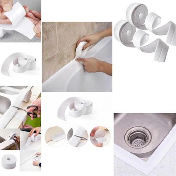 TUFEYO Su Sızdırmaz  Banyo Mutfak Lavabo Küvet İzolasyon Şerit Bant