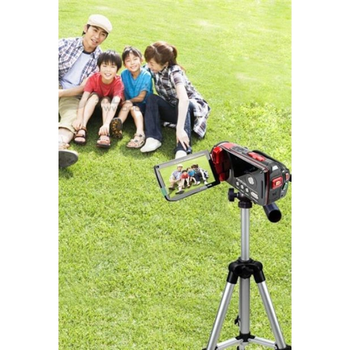 TUFEYO Taşıma Çantalı 130 cm Profesyonel Alüminyum Kamera Tripodu