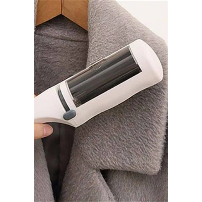 TUFEYO  Taşınabilir Elektrostatik Hazneli Rulo Şeklinde Evcil Hayvan Tüyü Saç Toplayıcısı