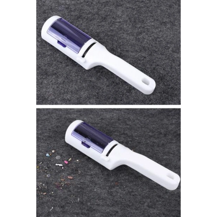 TUFEYO  Taşınabilir Elektrostatik Hazneli Rulo Şeklinde Evcil Hayvan Tüyü Saç Toplayıcısı