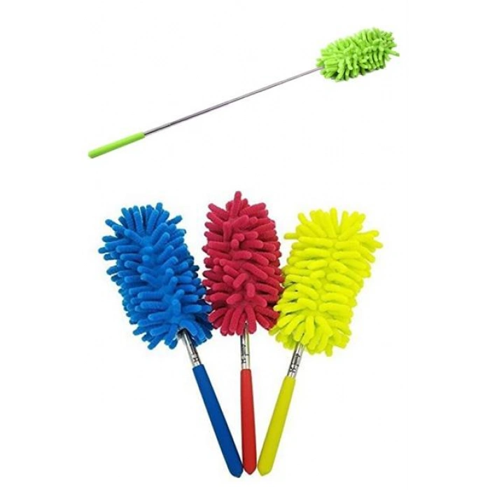 TUFEYO Teleskopik Mikrofiber Pratik Uzayabilen Toz Alma Fırçası Aparatı