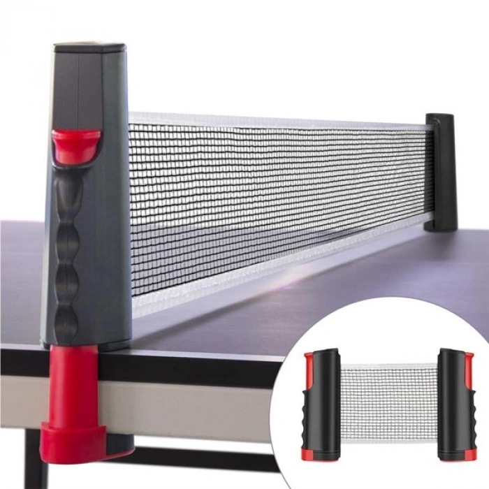 TUFEYO Teleskopik Taşınabilir Kaymaz Ping Pong Masa Tenisi Filesi Aparatı