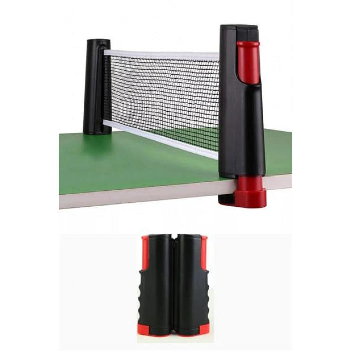 TUFEYO Teleskopik Taşınabilir Kaymaz Ping Pong Masa Tenisi Filesi Aparatı