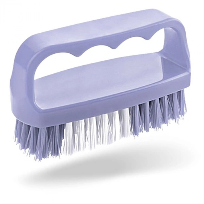 TUFEYO Tutamaçlı Plastik Pratik Tırnak ve Kıyafet Yaka Temizlik Fırçası- TP-113