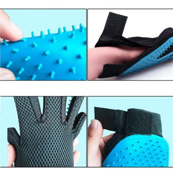 TUFEYO Tüy Toplayan Kedi Temizleme Eldiveni Tüy Toplama Eldiveni