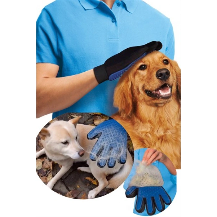 TUFEYO Tüy Toplayan Kedi Temizleme Eldiveni Tüy Toplama Eldiveni