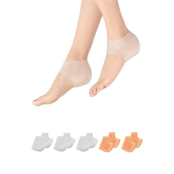 TUFEYO Unisex Görünmez Silikon Topuk Yükseltici