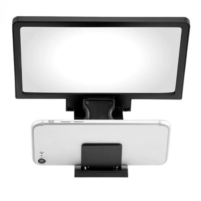 TUFEYO Universal Telefon Tablet Ekran Büyütücü Standlı Projektör Aleti