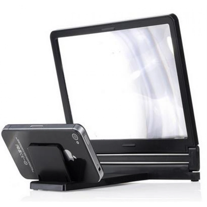 TUFEYO Universal Telefon Tablet Ekran Büyütücü Standlı Projektör Aleti