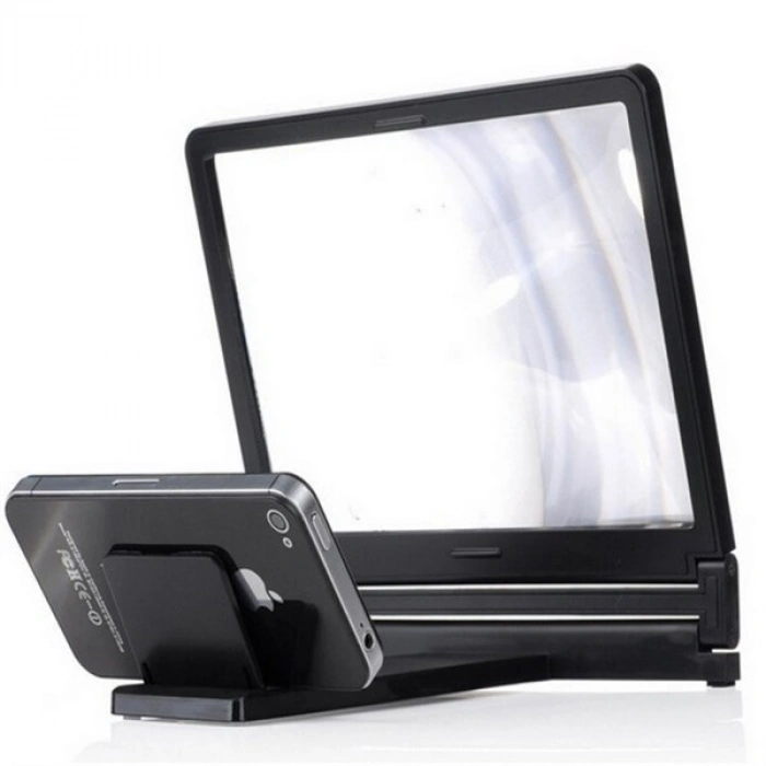 TUFEYO Universal Telefon Tablet Ekran Büyütücü Standlı Projektör Aleti