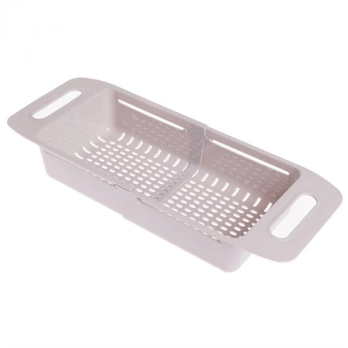 TUFEYO Uzayıp Kısalabilen Ayarlanabilir Plastik Lavabo Mutfak Süzgeci