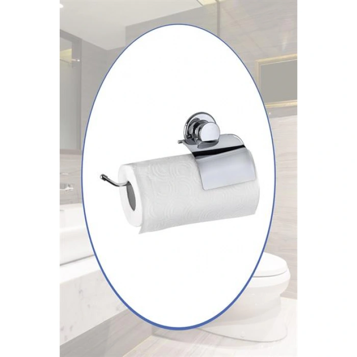 TUFEYO Vantuzlu Yapışkanlı Kağıt Havluluk Rulo Havlu Tutacağı Askısı