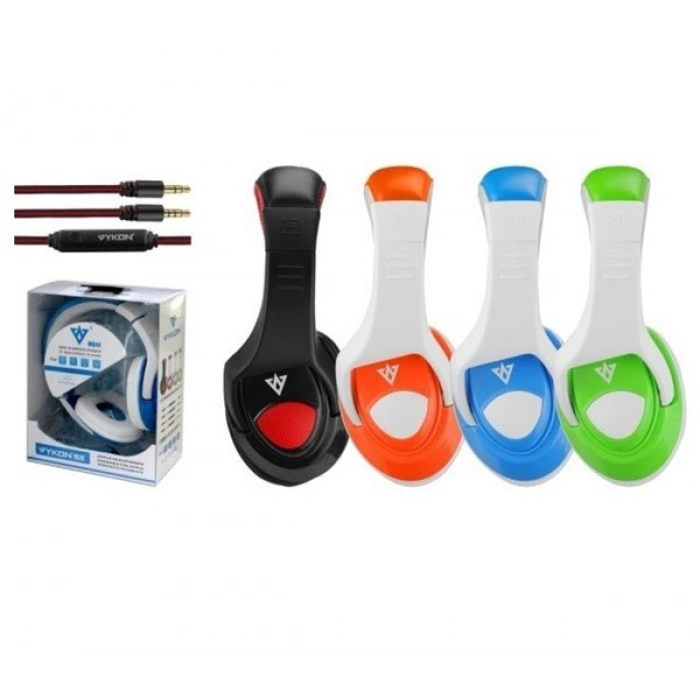 TUFEYO Vykon MQ4440mm Sürücülü Mikrofonlu Bilgisayar Kulaklığı Jak Girişli