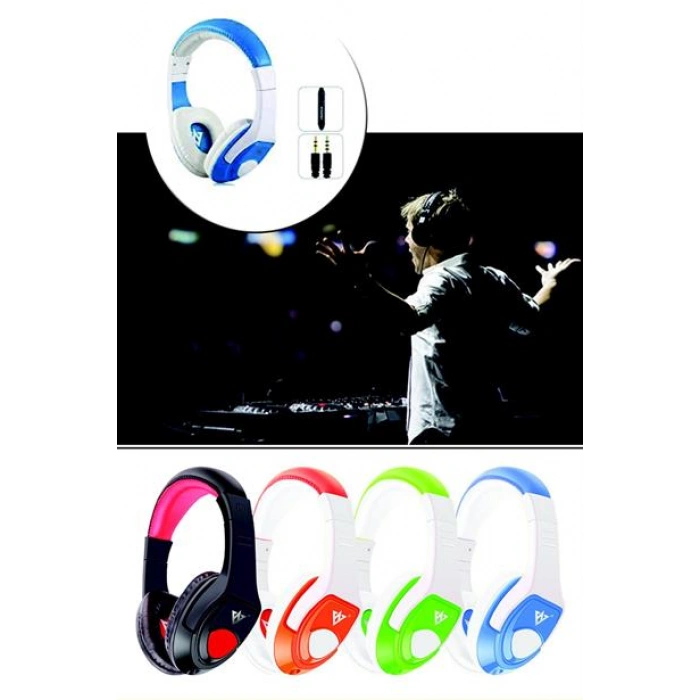 TUFEYO Vykon MQ4440mm Sürücülü Mikrofonlu Bilgisayar Kulaklığı Jak Girişli