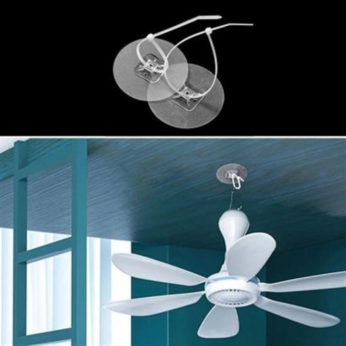 TUFEYO Yapışkanlı Eşya Sabitleyici Aparat Deprem Güvenliği Çocuk Koruma Sabitleme Aparatı 1 Çift