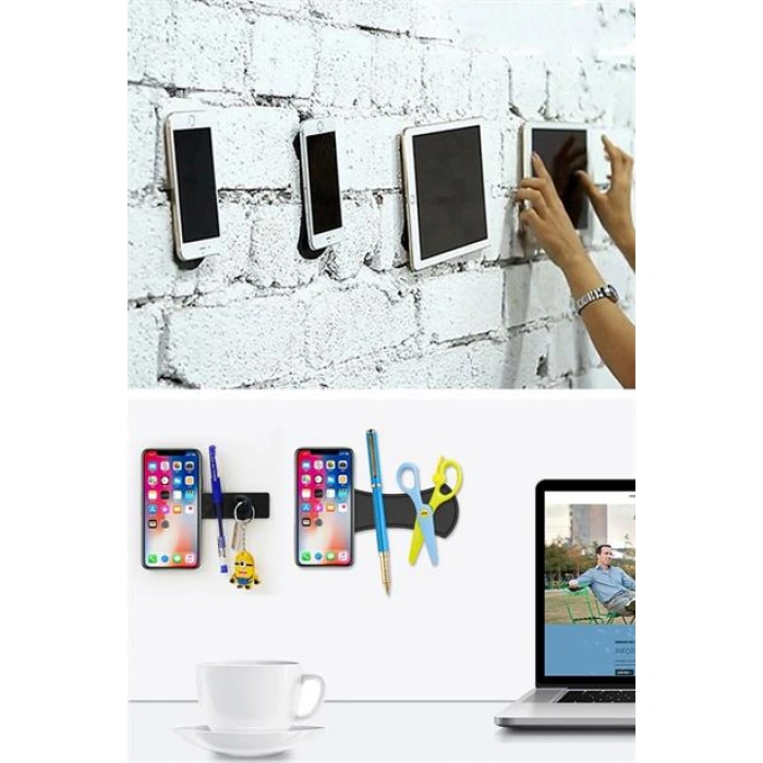 TUFEYO Yeni Nesil Nanotech Güçlü Yapıştırıcı Cep Telefonu Tutucu Pad