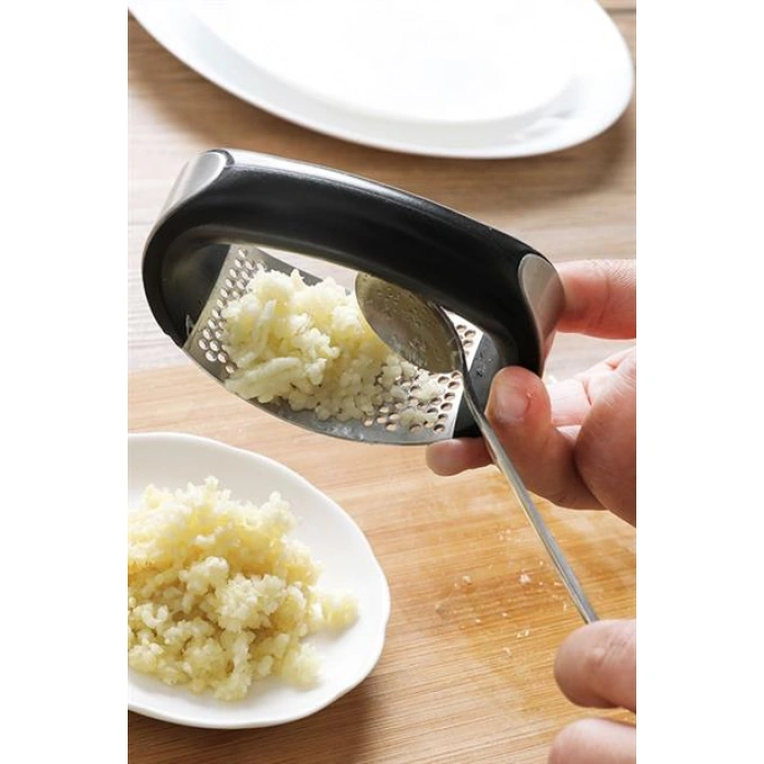 TUFEYO Yeni Sarımsak Ezici Paslanmaz Çelik Garlic Press