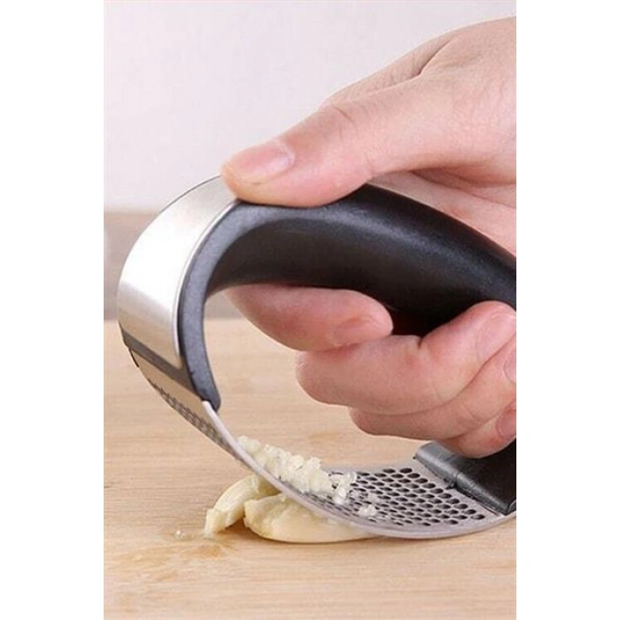 TUFEYO Yeni Sarımsak Ezici Paslanmaz Çelik Garlic Press