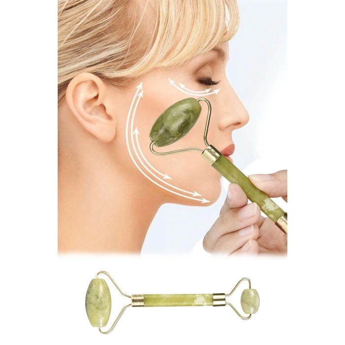 TUFEYO Yeşim Taşı Çift Taraflı Cilt Masaj Aleti