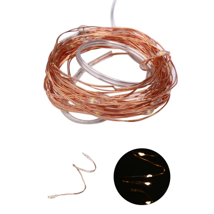 TUFEYO Yılbaşı ve Özel Konsept Dekorasyon 5 Mt USB Bağlantılı Led Işık