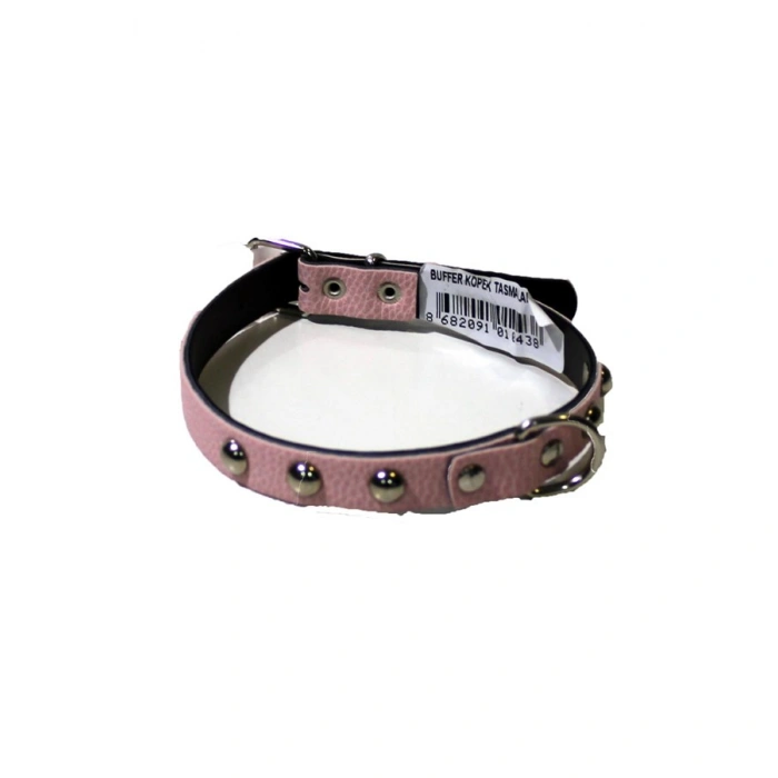 TUFEYO Yumuşak Dokulu Deri Köpek Gezdirme Boyun Tasması (Large)