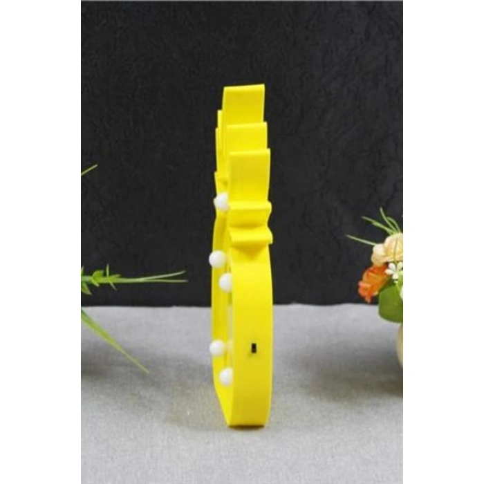 TUFEYO Ananas Şeklinde Ledli Dekoratif Eğlenceli Çocuk Gece Lambası