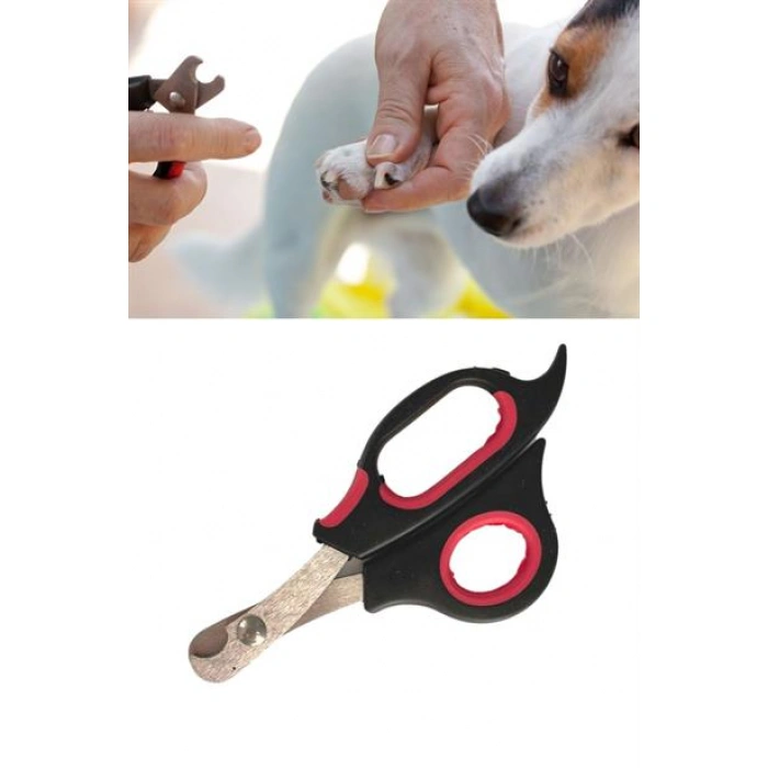 Buffer Büyük Irk Köpek Kedi Çelik Uçlu Evcil Hayvan Tırnak Makası Pati Bakım Aleti Ergonomik Kaymaz