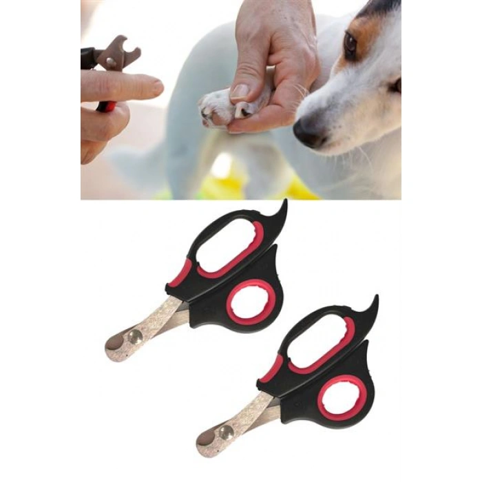 Buffer Büyük Irk Köpek Kedi Çelik Uçlu Evcil Hayvan Tırnak Makası Pati Bakım Aleti Ergonomik Kaymaz