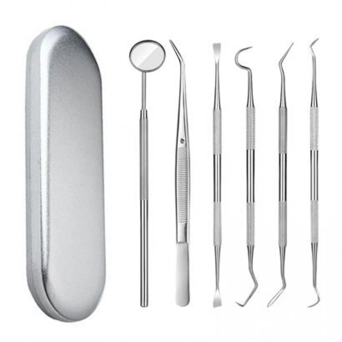 TUFEYO 6 Parça Kutulu Ağız Bakımı Diş Bakım Seti Ağız Hijyen Takımı