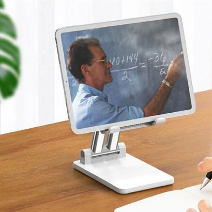 TUFEYO Pembe Aynalı Cep Telefonu Sabitleyici Stand Katlanabilir Ayarlanabilir Telefon Standı