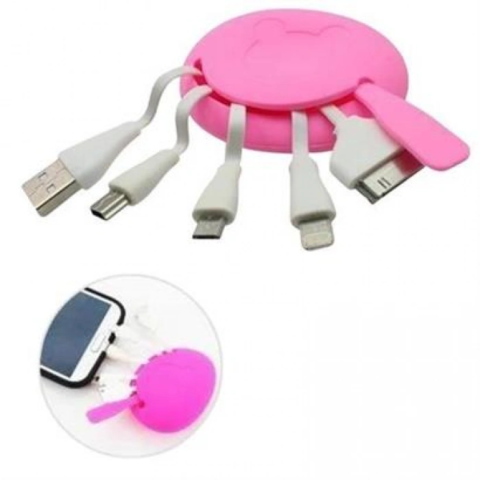TUFEYO Çoklu USB Kablo Adaptörü Tasarım Harikası Çoklu USB Kutusu