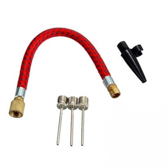 TUFEYO Pompa İğne Başlık Seti Top Bisiklet Lastiği Şişirme İğneleri