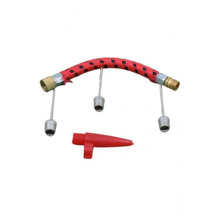 TUFEYO Pompa İğne Başlık Seti Top Bisiklet Lastiği Şişirme İğneleri