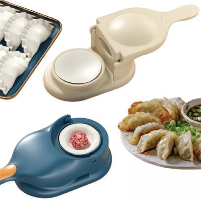 TUFEYO Pratik Hamur Açıcı Mantı Börek Poğaça Hamuru Açma Aparatı Mantı Makinesi