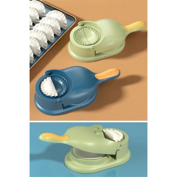 TUFEYO Pratik Hamur Açıcı Mantı Börek Poğaça Hamuru Açma Aparatı Ravioli Mantı Makinesi