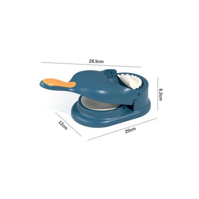 TUFEYO Pratik Hamur Açıcı Mantı Börek Poğaça Hamuru Açma Aparatı Ravioli Mantı Makinesi