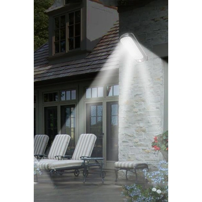 TUFEYO Sensörlü Güneş Enerjisi İle Şarj Olabilen Duvara Monte Solar Aydınlatma  GL-84069