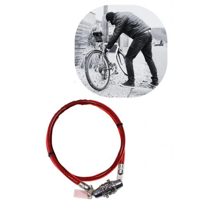 TUFEYO Şifreli Pratik ve Sağlam Bisiklet Kilidi