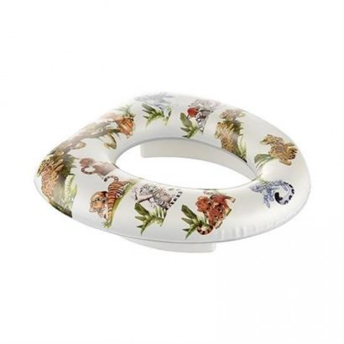 TUFEYO Süngerli Sevimli Çocuk Tuvalet Alıştırıcı Klozet Eğitimi Adaptörü