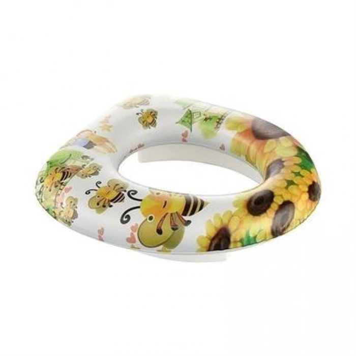 TUFEYO Süngerli Sevimli Çocuk Tuvalet Alıştırıcı Klozet Eğitimi Adaptörü