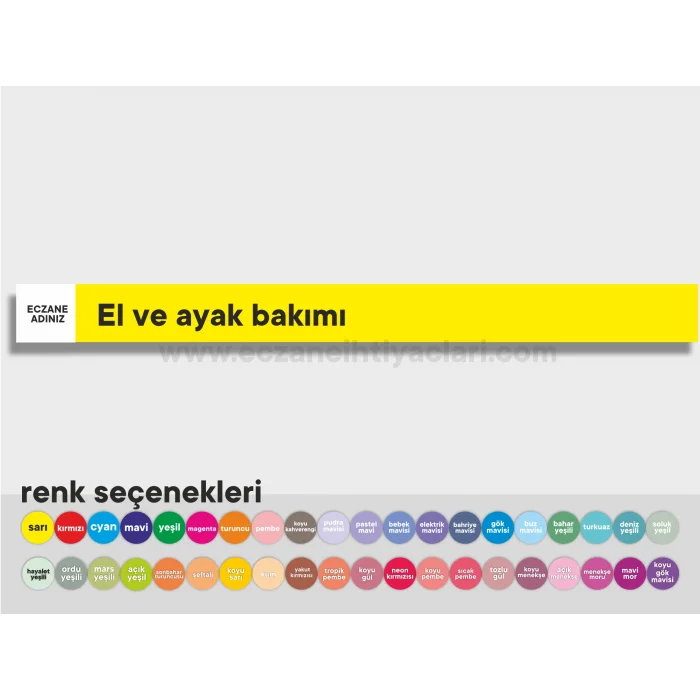 El ve ayak bakımı